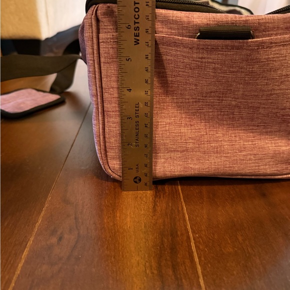 Purple cricut/die cutting machine Bag with Black Handles - Picture 4 of 4